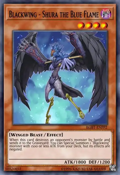 Edison Rulings for Blackwing - Shura the Blue Flame